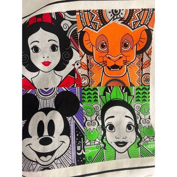 Disney 100 Celebration Women Graphic Hoodie Sweatshirt Size M (7-9) - Picture 8 of 14